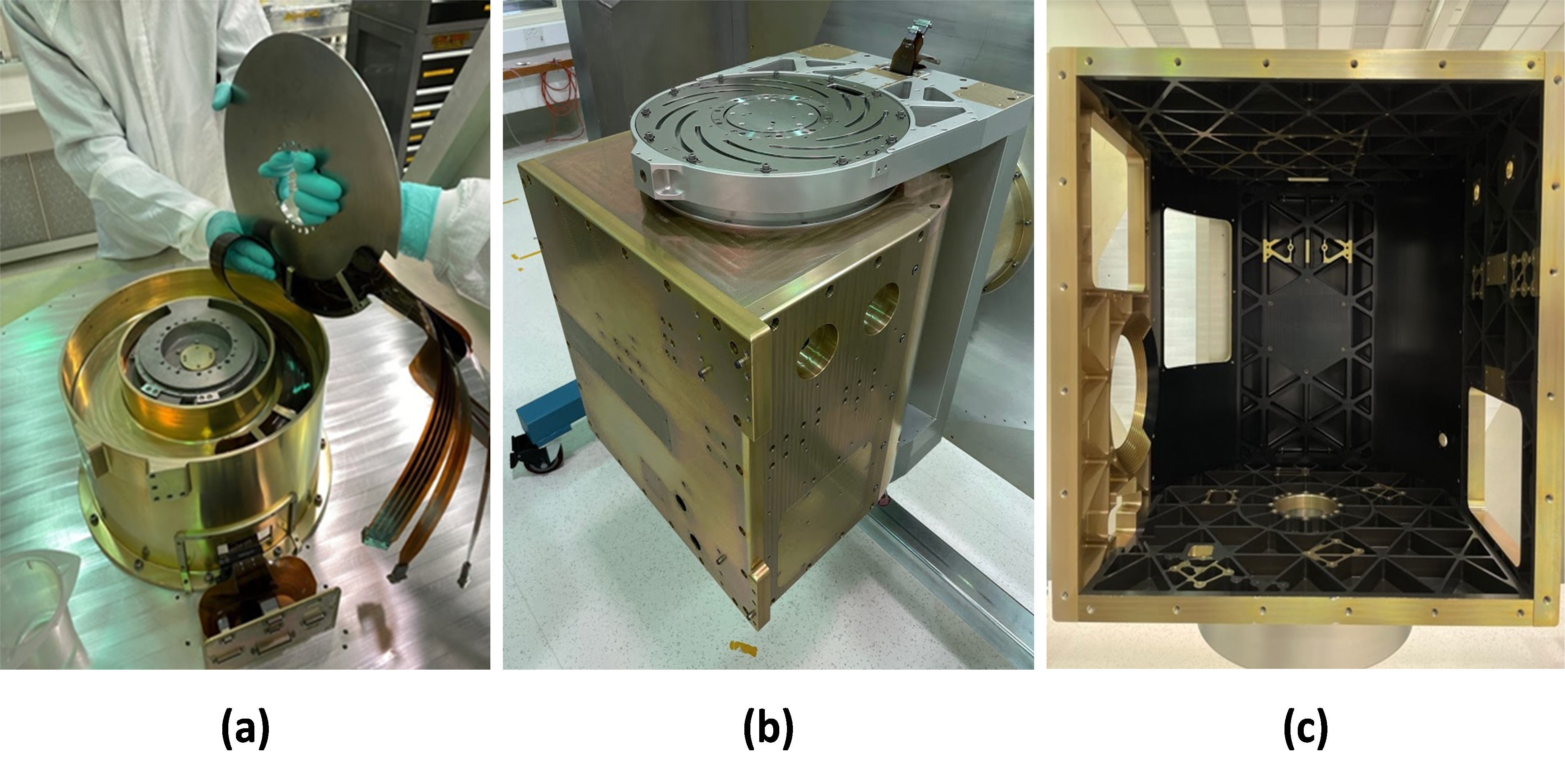 The LASP team continues working on the structural elements of the HySICS Pointing System